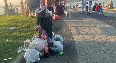 Büyükada 'çöp ada'ya döndü