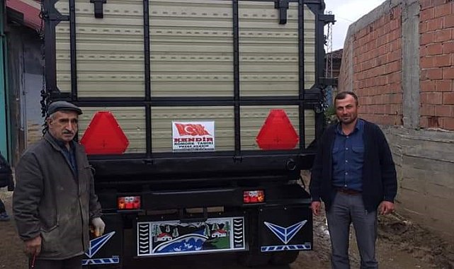 Çalınan römorkunu bulana ya da getirene 20 bin TL ödül verecek