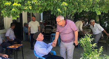 Çameli Belediye Başkanı Cengiz Arslan bayram buluşmalarını sürdürüyor