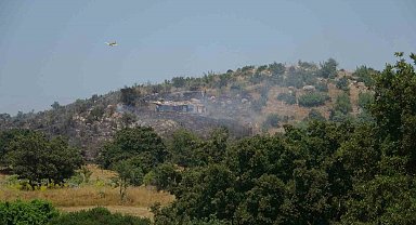 Çanakkale'de zirai alan yangınında 35 dönüm alan zarar gördü
