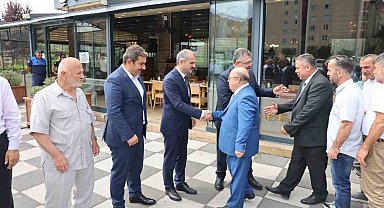 Çayırova protokolü kent bayramlaşmasında buluştu