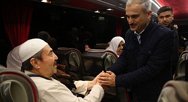 Çayırovalı hacı adaylar kutsal topraklarda
