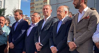 CHP Genel Başkanı Kılıçdaroğlu, dayısının cenaze törenine katıldı