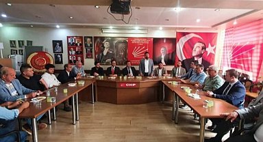 CHP Keşan'dan bayramlaşma töreni