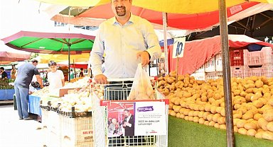 Çiğli'den pazarlara alışveriş arabası hizmeti