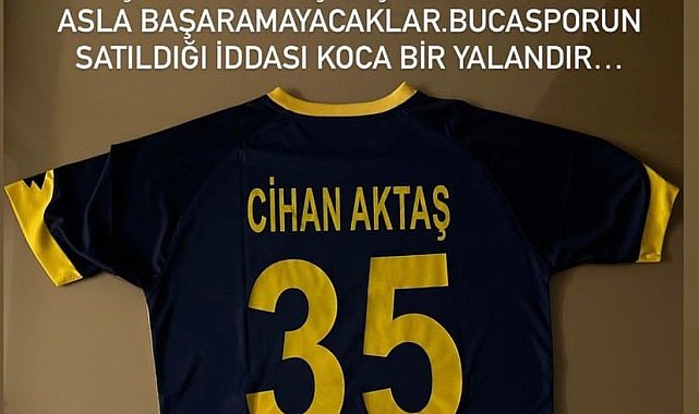 Cihan Aktaş, 'Bucaspor 1928 satılıyor' iddialarını yalanladı