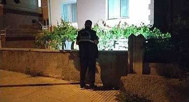 Çorum'da bir ev kurşunlandı