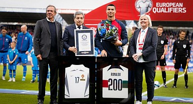 Cristiano Ronaldo, Guinness Rekorlar Kitabı'na girdi