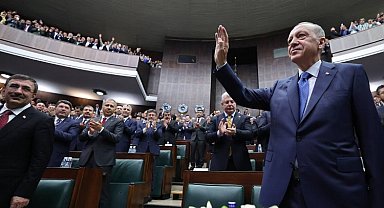 Cumhurbaşkanı Erdoğan'dan 28. dönemin ilk grubunda 'Anayasa' çağrısı
