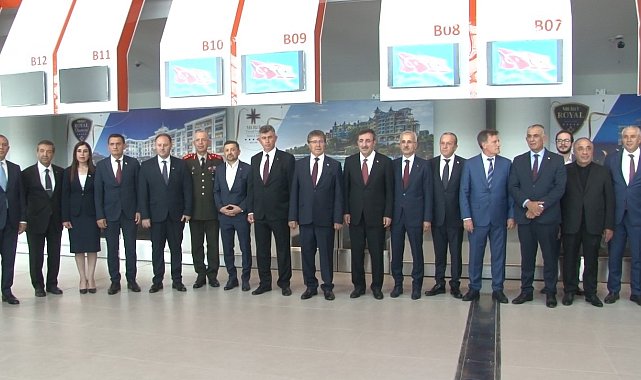 Cumhurbaşkanı Yardımcısı Yılmaz: " İnşallah 20 Temmuz'da bu terminal binasını açacağız"