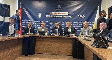 Cumhurbaşkanı Yardımcısı Yılmaz: "Asrın felaketine asrın dayanışması ile cevap vereceğiz"