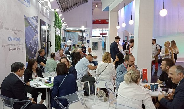 CW Enerji'ye Intersolar Europe Fuarı'nda yoğun ilgi