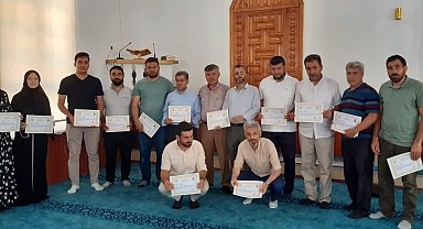 Deprem bölgesinde görev alan Köyceğiz Müftülük personelleri ödüllendirildi