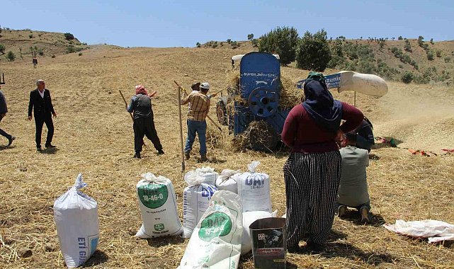 Devlet desteğiyle atıl durumdaki arazi tarıma kazandırıldı