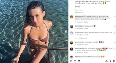 Devrim Özkan, bikinili pozlarıyla nefes kesti