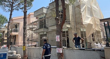 Didim'de inşaat yasağına yönelik denetim çalışmaları sürüyor