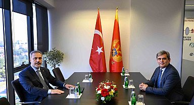 Dışişleri Bakanı Fidan, Karadağ Başbakan Yardımcısı İbrahimoviç ile görüştü