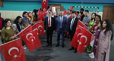 DPÜ TÖMER'de mezuniyet heyecanı