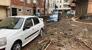 Duroğlu Belde Belediye Başkanı Halil Çetin: "Afatın boyutu çok büyük; Her tarafımızı yıktı, büyük heyelanlar oluştu"