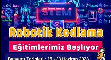 EBEGEM, temel bilgisayar ve robotik kodlama kursu açıyor