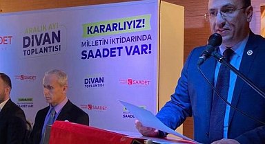 Edirne'de Saadet Partisi'nden 'üretim' mesajı