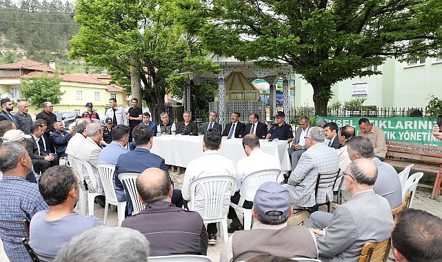 Emet Kayı köyünün ihtiyaç ve talepleri ele alındı