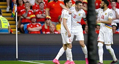 Ermenistan'dan Galler'e gol yağmuru!
