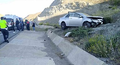 Erzincan'da trafik kazası: 1 ölü, 3 yaralı