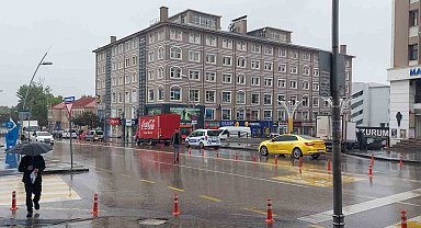 Erzurum yağmura teslim
