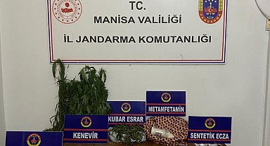Evinde uyuşturucu yakalanan şüpheli gözaltına alındı