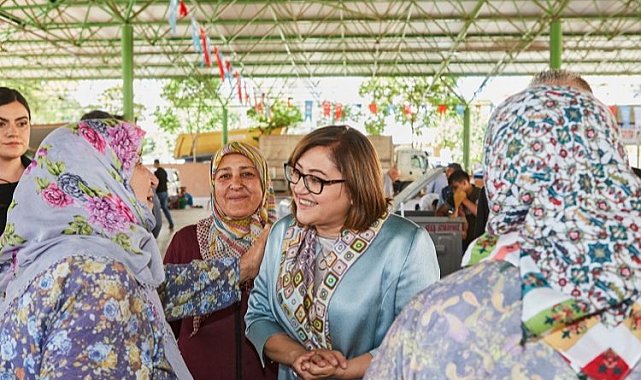Fatma Şahin'den kurban kesim alanlarına ziyaret