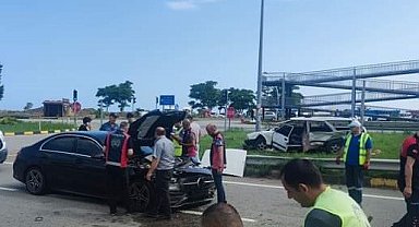 Galatasaraylı futbolcu Barış Alper Yılmaz trafik kazası geçirdi