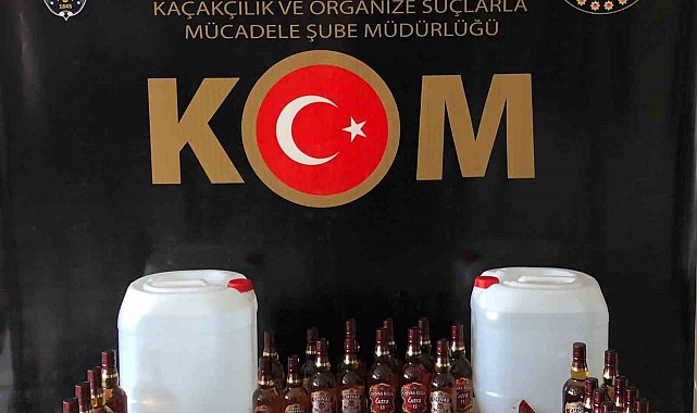 Gaziantep'te 82 kilo kaçak nargile tütünü ele geçirildi