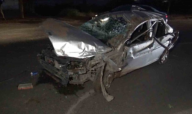 Gaziantep'te otomobil takla attı: 5 ağır yaralı