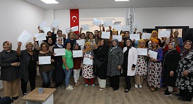 Gaziantep'te 600 kursiyer eğitimlerini tamamladı