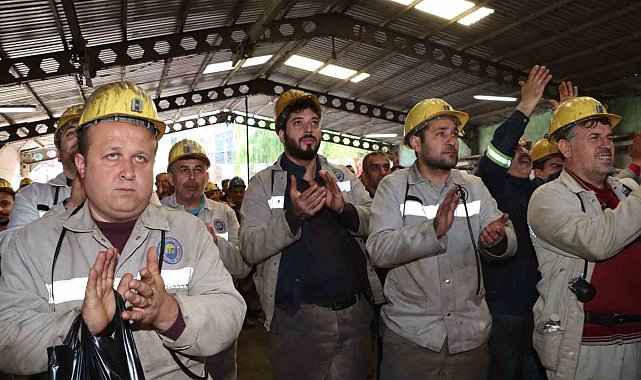 GMİS Genel Merkez yöneticilerine Üzülmez'de coşkulu kutlama
