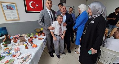 Gölcük'te güzel ürünler engelleri aşan sergide