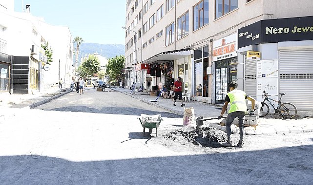 Güzelçamlı Mahallesi'nde çalışmalar sürüyor