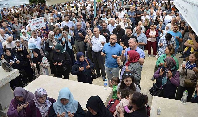 Hacı adayları Denizli'den kutsal topraklara dualarla uğurlandı