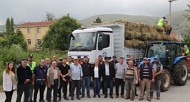 Hayvan üreticilerine balya desteği