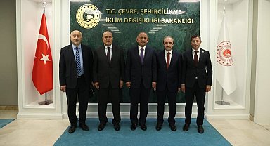 İl protokolü bir dizi ziyaretler için Ankara'da