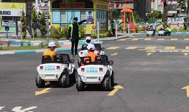 İlk trafik eğitimleri Haliliye Belediyesi'nden