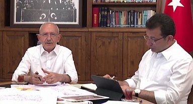 İmamoğlu ve Kılıçdaroğlu Çankaya'da görüştü