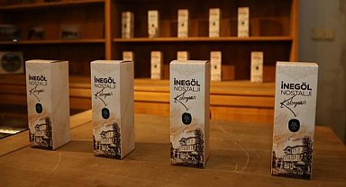 İnegöl'ün 'nostalji' kolonyası satışa sunuldu