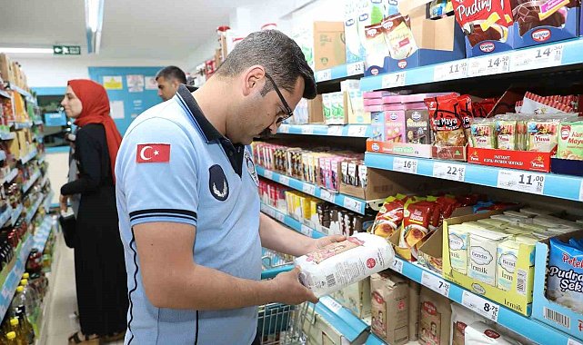 İpekyolu'nda bayram öncesi market denetimi