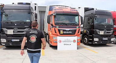 İpsala Gümrüğü'nde tır operasyonu