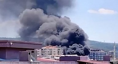 İzmir'de çocuk parkında yangın paniği