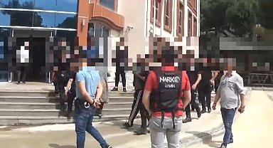 İzmir'deki zehir tacirlerine operasyonda 36 tutuklama