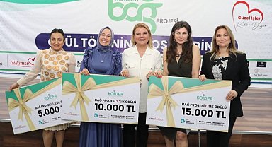 İzmit'in 'Bağ Projesi' ödüllerine muhteşem gece