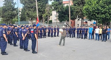 Jandarma ekiplerine orman yangınlarıyla mücadele eğitimi